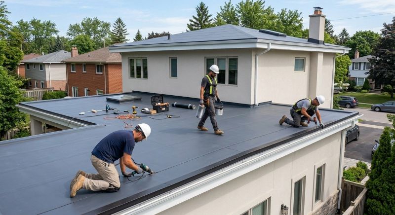 Benefits Of Flat Roof Installation