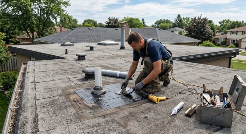 Preventing Damage To Single Ply Roofing