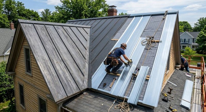 Upgrading To New Metal Roofing