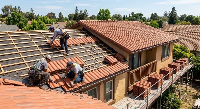 Commercial Tile Roof Installation Process