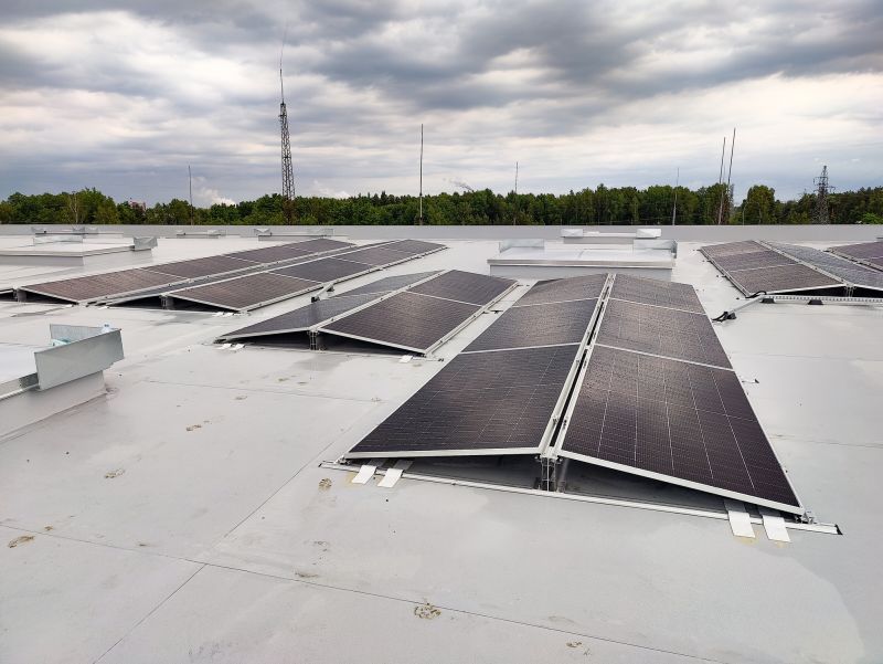 Commercial Flat Roof Installation