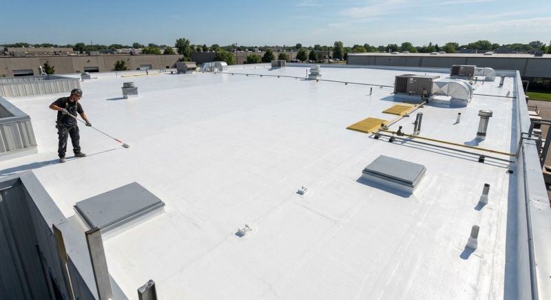 Commercial Flat Roof Installation