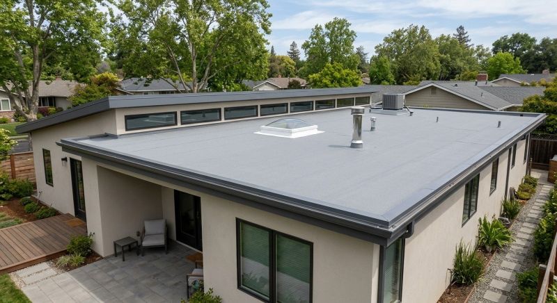 Flat Roof Material Options For Miami Beach, Fl Properties