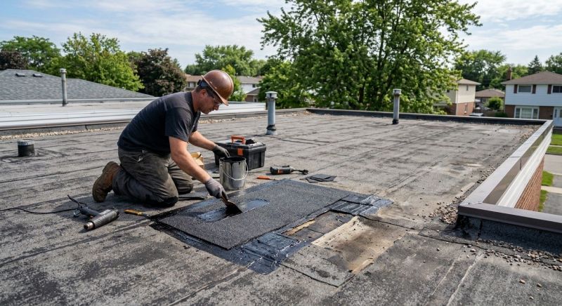 Maintaining Commercial Flat Roofs