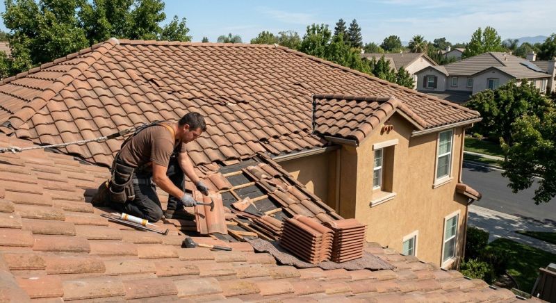 Tile Roof Replacement