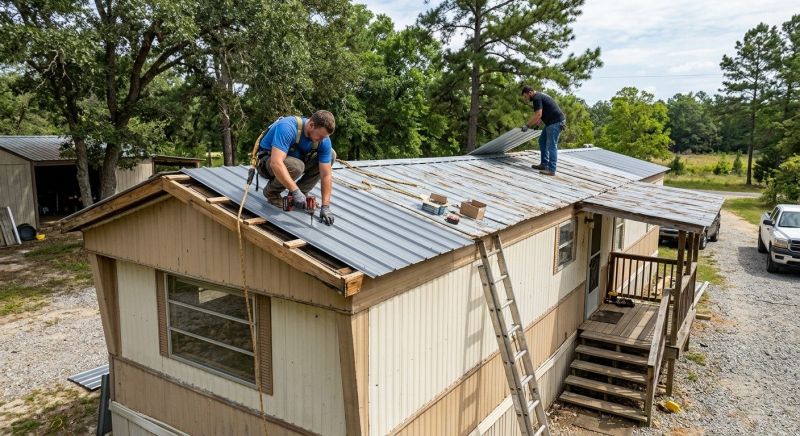 Upgrading To New Metal Roofing